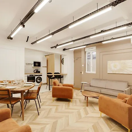 Apartment Design Loft Au Coeur De 6p Paris